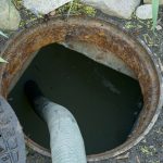 Pumping,Septic,Tanks,From,The,Backyard,Tank,In,The,Countryside
